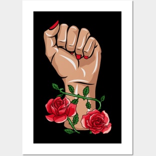 Feminism Fist! Posters and Art